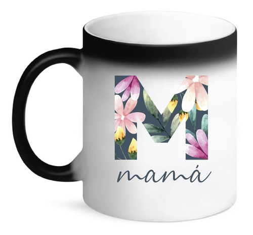 Taza Magica Personalizada Mama+home Spa En Caja Regalo Madre