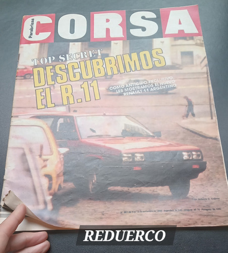 Revista Corsa 961 Año 1984 Renault 11 F2 Tc Tandil 6/11