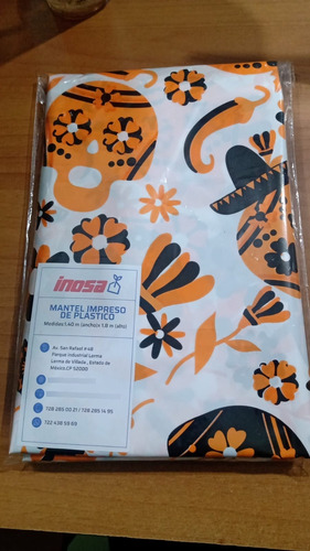 Paquete De 3 Manteles Decorativos Para Día De Muertos Negro Calaveras