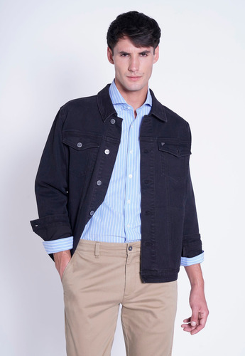 Chaqueta Hombre Sulive Negro Fw 2023 New Man
