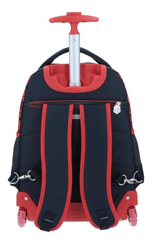 Mochila Con Ruedas Grande Chenson Halo Groo Rojo