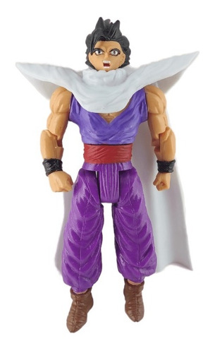 Figura Juguete Dragon Ball Gohan Adulto Traje Picoro Capa