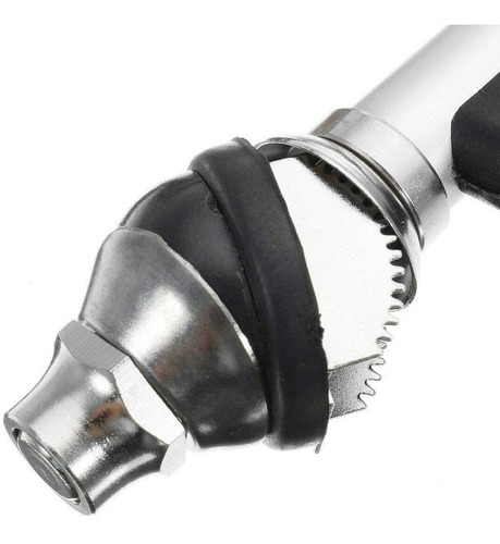 Imagen 5 de 9 de Antena Electrica Automatica Negro Plata Auto 12v Universal