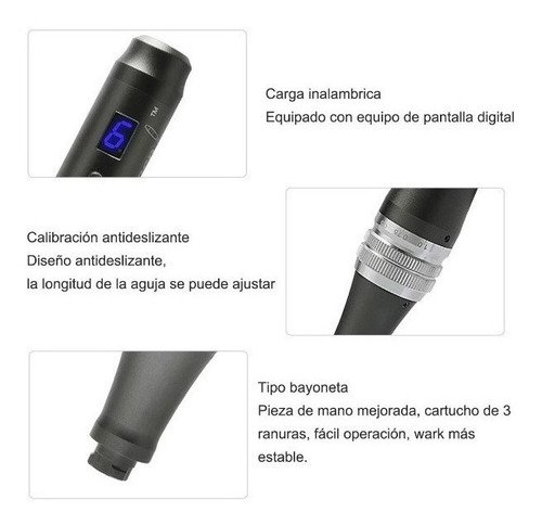 Imagen 5 de 8 de Oferta! Dermapen Dr Pen M8 2 Cartuchos Gratis Mym Dr.pen