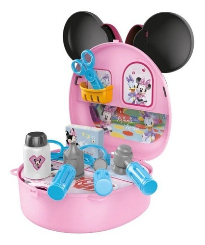 Maleta Com Alça Minnie Medica Com Acessorio Multikids Br1558