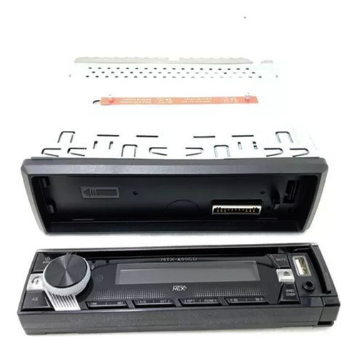 Autoestereo Mtx Audio Mtx460cd 1 Din Reproductor Usb Aux Cd