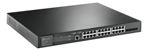 Switch Gigabit 24 Portas Poe+ 4 Sfp Tp Link Tl-sg3428xmp
