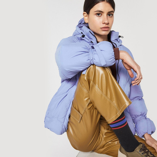 Campera Puffer Stellar Purple