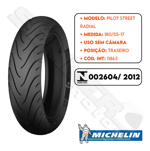 Par Pneu Gsr 750 120-70-17 + 180-55-17 Michelin