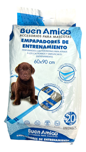 Sabanillas Sin Aroma 60*90cm 20 Und Para Mascota