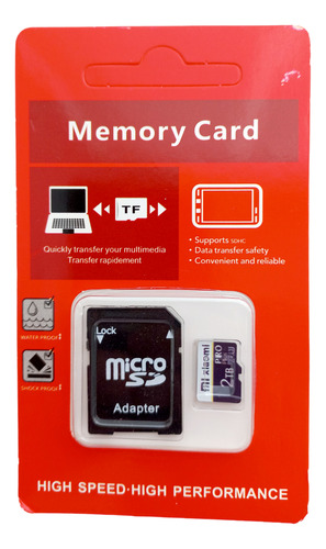 Tarjeta Micro Sd Xc 2 Tb Con Adaptador Clase 10 U3 A2 V30