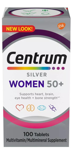 Centrum Silver Women 50+ 100 Tablets