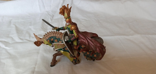 Papo Figura Medieval Importado. Jinete A Caballo 2007