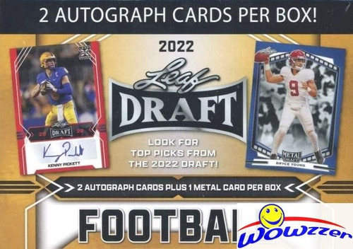 Leaf Draft Football Oro Exclusivo Caja Blaster Sellada 2022