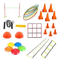 Comprar Kit Entrenamiento Coordinacion Valla Escalera Cono Aro Bosu