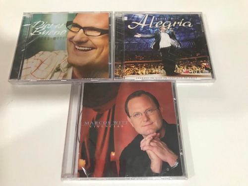 Combo De 3 Cds Marcos Witt Promo Musica Cristiana