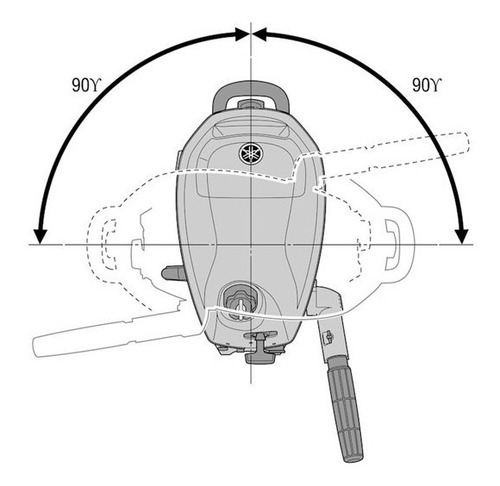 Imagem 6 de 10 de Motor De Popa Yamaha F6hp Cmh 4 Tempos