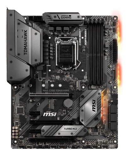 Placa Mãe Msi Mag Z390 Tomahawk Intel 1151 Ddr4 8ª E 9ª Ger