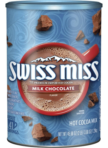 Swiss Miss Classics Chocolate En Polvo Con Leche 1.29kg