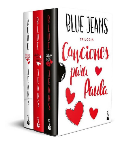 Libro Estuche Trilogia Canciones Para Paula - Blue Jeans