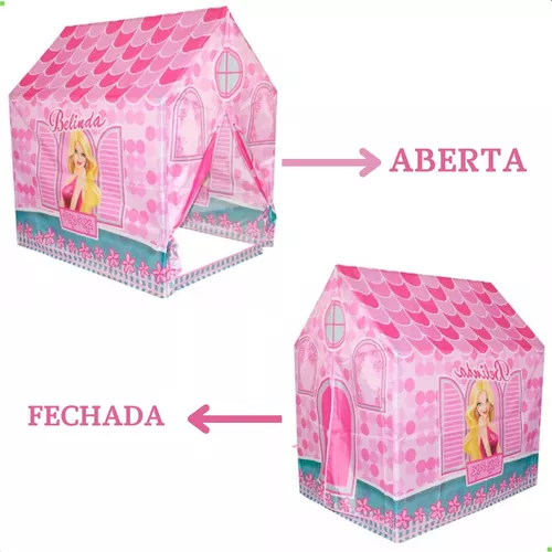 Barraca Cabana Infantil Casinha Da Belinda Menina Grande