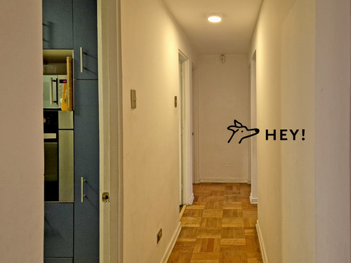 Clásico Depto Con Áreas Verdes Y Hermoso Piso De Parquet