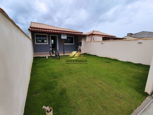 Imagem 3 de 11 de 132.1 Casa De 2 Quartos E Área Gourmet Em Unamar - Cf