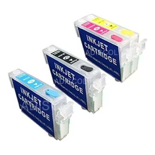 Cartuchos Recargables Para Epson Xp2101 Xp4100 + Chipless