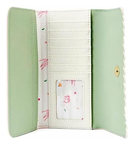 Cartera Triple Plegable Loungefly Bambi Spring Time Gingham