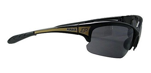 Gafas De Sol - Purdue Black Old Gold Elite Mens Sunglasses S