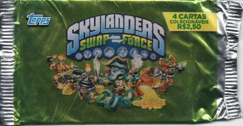 Skylanders Swap Force - Pacote Com 4 Cards