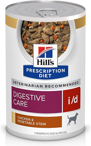 12 Latas Hills I/d Gastrointestinal Cuidado Digestivo 350g.