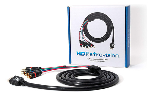 Cables Para Consola Hd Retrovision, P/ Playstation 2 Y 3