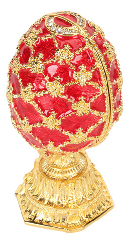 Ornamento Esmaltado De Estilo Fabergé Pintado A Mano
