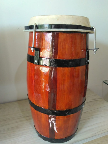 Atabaque Tambor De Barrica - 60 Cm - Afinação Tarraxa Salles