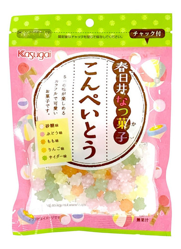 Imagen 1 de 5 de Caramelo Japones Kansugai Konpeito De 85g