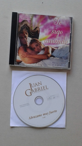 Cd Juan Gabriel Te Sigo Amando / Abrazame Muy Fuerte Promo (Usado)