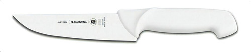 Cuchillo Carnicero 9 PuLG Tramontina Profesional Para Carne Color Blanco