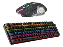 Comprar Pack Teclado Gamer Rgb Storm + Mouse Gamer Inalámbrico Levo Teclado Negro