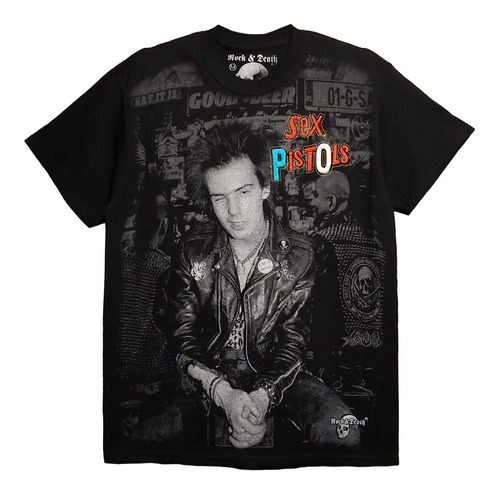 Playera Rock Sex Pistols Sid Vicious 