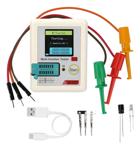 Tc-t7-h Tft Transistor Tester Diodo Triodo Capacitancia Pant