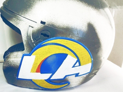 Imagen 5 de 6 de Logos Nffl En 3d ,para Decorar Cascos, Motos, Autos