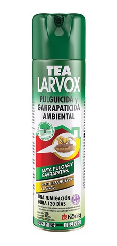 Aerosol Ambiental Anti Pulgas Y Garrapatas Tea De Dominal