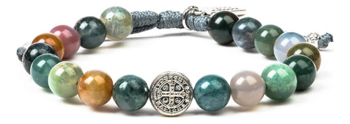 Pulsera My Saint My Hero Luck Power - Piedras Preciosas De