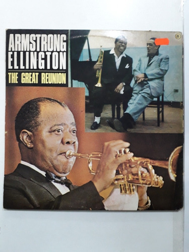 Disco Duplo Armstrong Ellington The Great Reunion Capa Dupla (Usado)