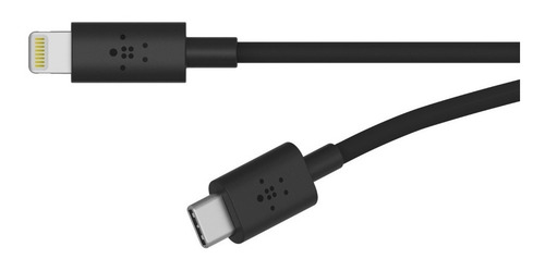 Cable Lightning A Usb-c Belkin 1.2m F8j239bt04-blk