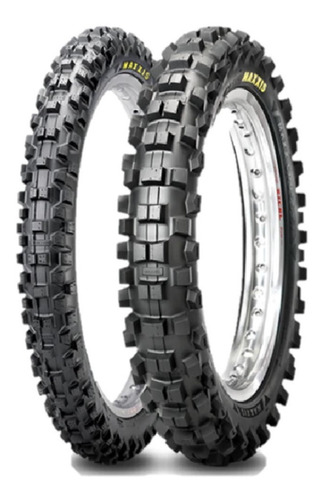 80/100-21 Y 110/100-18 Maxxis Maxxcross Si Paquete 2 Llantas