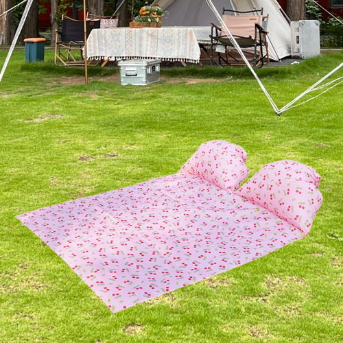 Cojín De La Playa De De Picnic Con Cherry 145x210cm