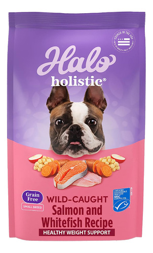 Alimento Holistico Para Perros Completa De Salmon Y Pescado