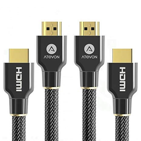 Atevon Premium Hdmi 2.0 Hdr 4k Arc 18 Gbp Cable (1.8m)
